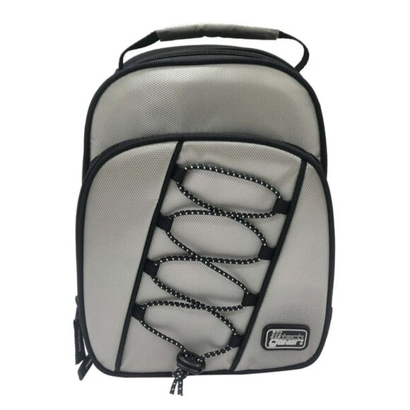 NEW Tech Gear Locker Style Lunchbox | Grey - Picture 1 of 3
